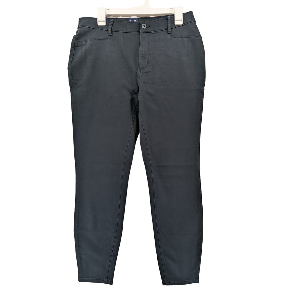 Gap Stretch Stretch Skinny Pants 12 Black QLP1122S Ladies Casual Comfort Career